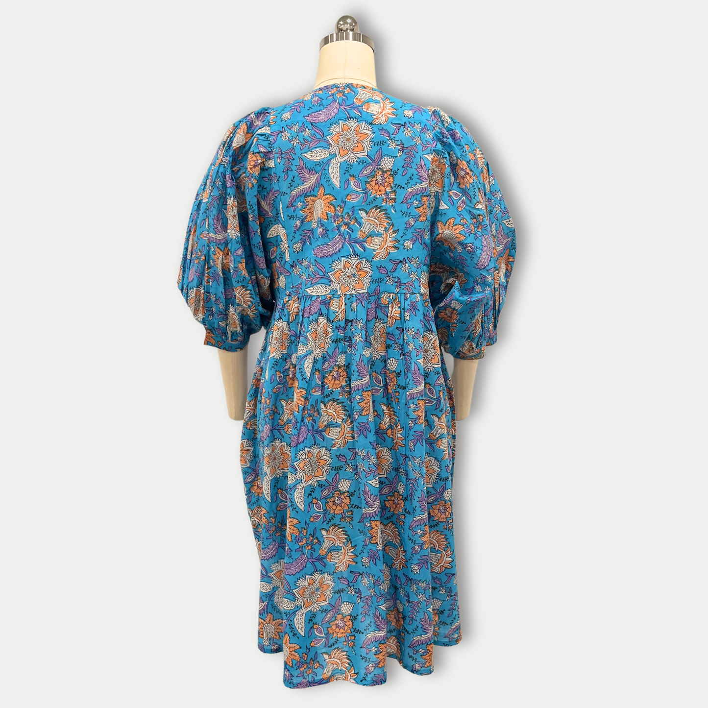 Daisy Mini Dress in Bright Blue