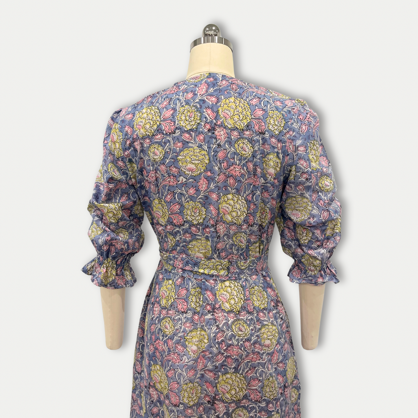 Bluebell Wrap Dress in Sky Blue