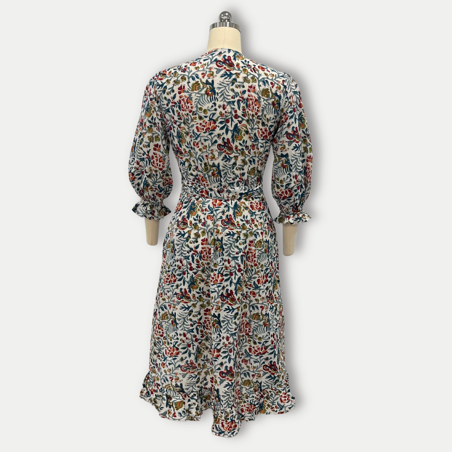 Bluebell Wrap Dress in White