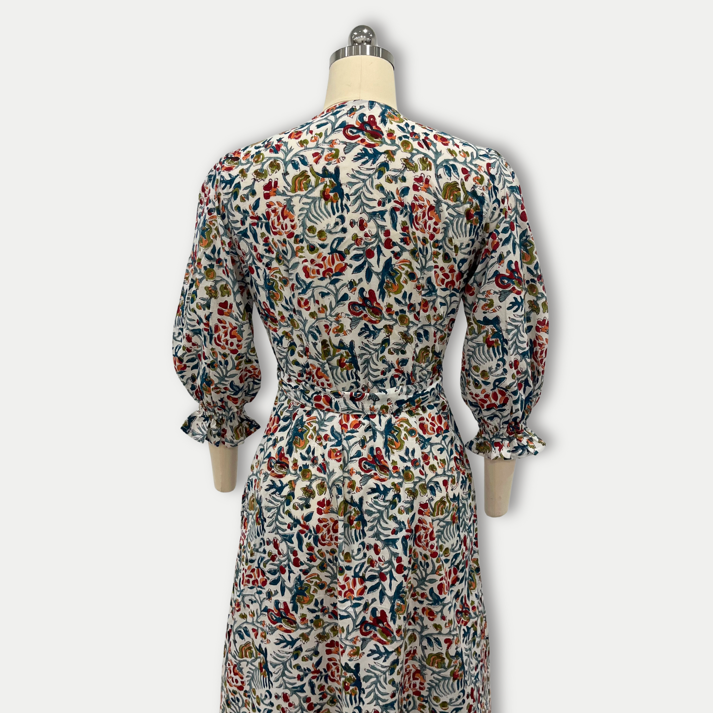 Bluebell Wrap Dress in White